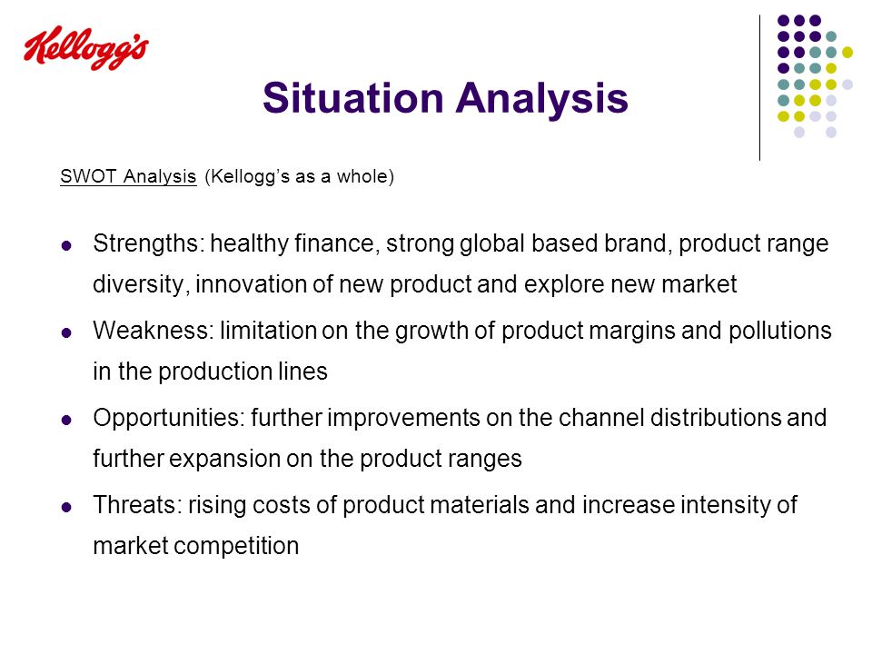 Kellogg Co in Packaged Food